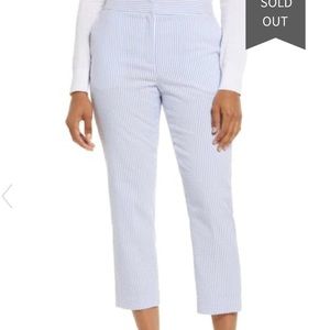 1901 Seersucker Crop Pants